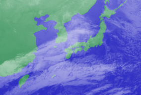 2月5日3時気象衛星雲画像