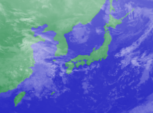 3月5日3時のひまわり雲画像