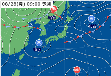 8 28 朝イチ 西日本は今日も厳しい残暑 関東 東海は残暑和らぐ ライフレンジャー トピックス