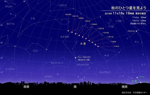 天体観測 11月に見頃の孤独な星とは ライフレンジャー トピックス